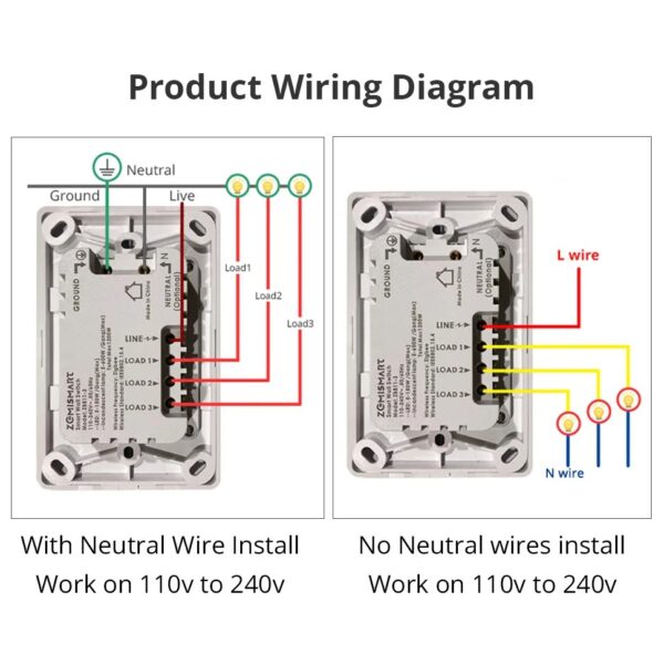 Interruptor de Luz de Pared - Imagen 2